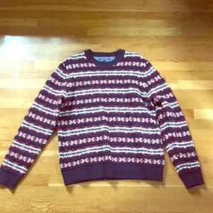 Tommy Hilfiger XL Men’s Fair Isle Knitted Sweat